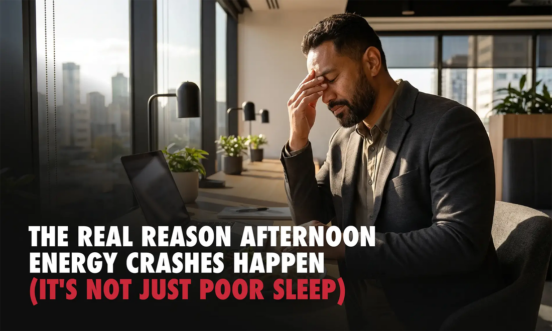 The Real Reason Afternoon Energy Crashes Happen (It's Not Just Poor Sleep)