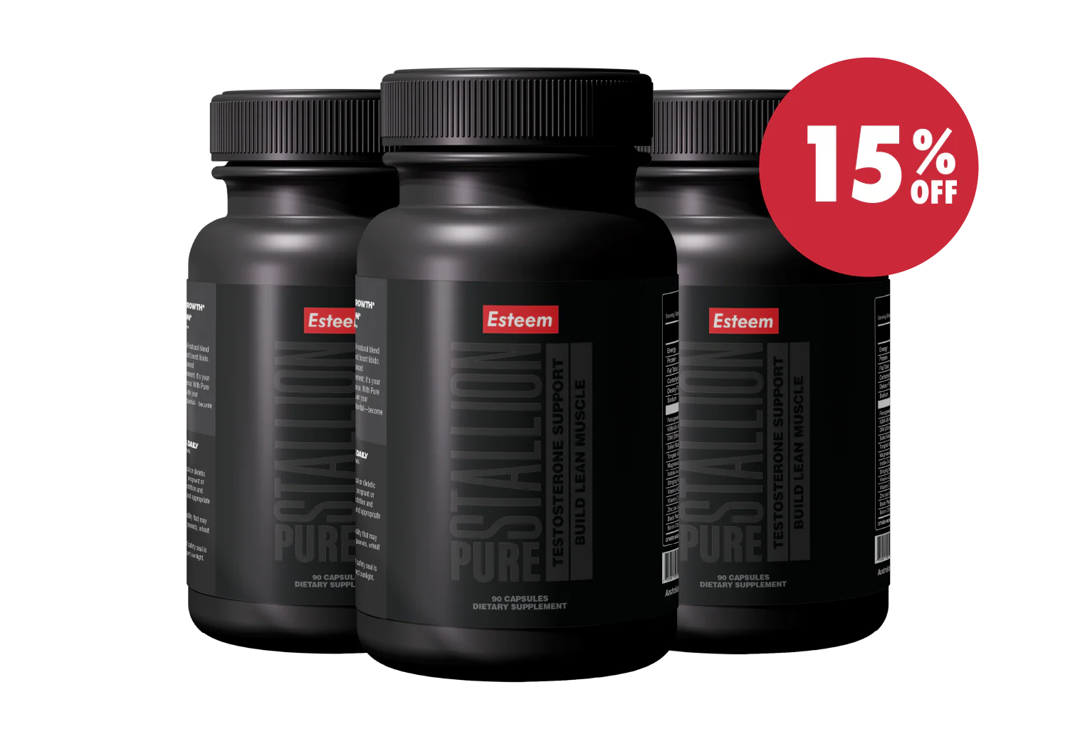 PURE STALLION 15% OFF – 90DAYS - Esteem Strong