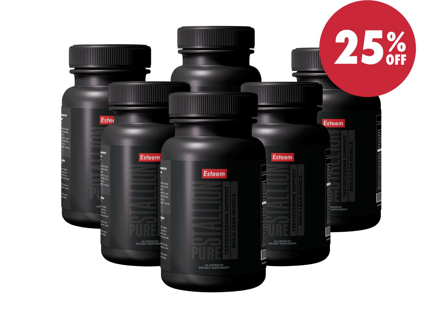 PURE STALLION 25% OFF - 180 Day Supply